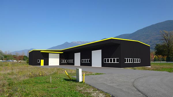 bâtiment industriel
